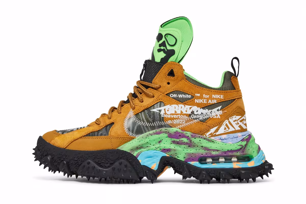 Off-White x Nike Air Terra Forma Wheat, view 4