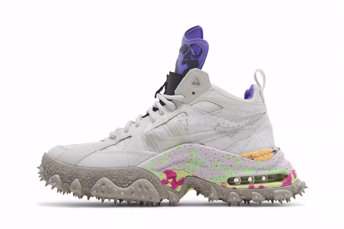 Off-White x Nike Air Terra Forma White, view 4