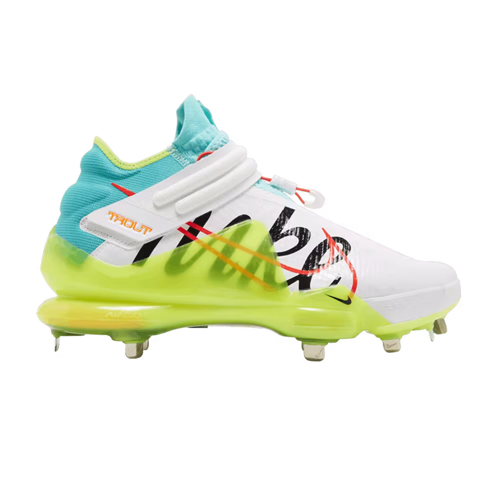 Nike Force Zoom Trout 7 White Aurora Green