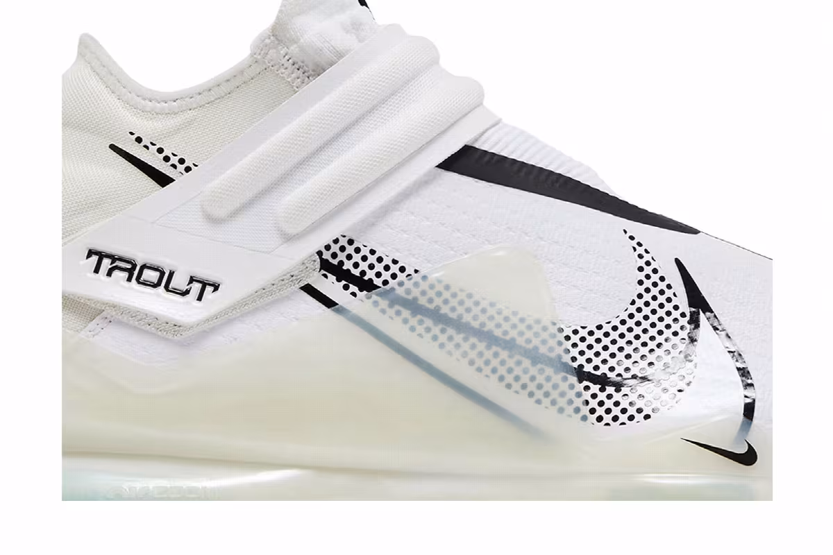 Nike Force Zoom Trout 7 White Dynamic Turquoise, view 3