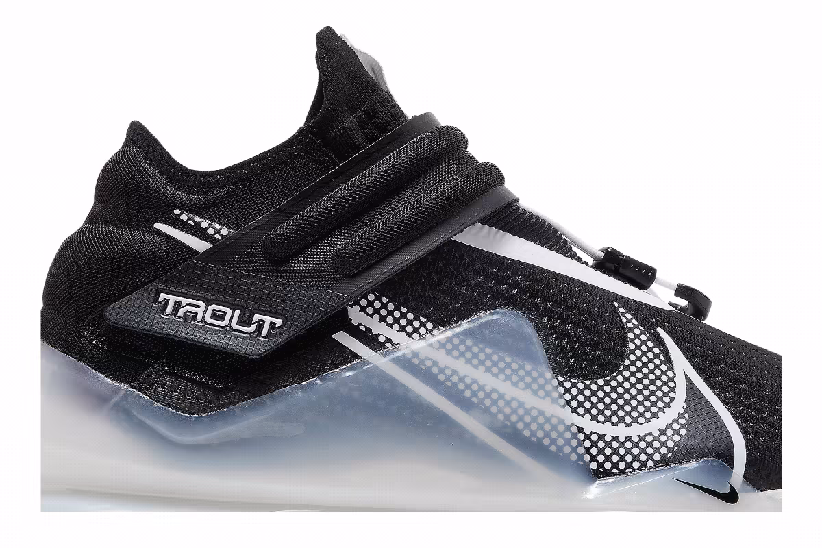 Nike Force Zoom Trout 7 Black Dynamic Turquoise, view 3