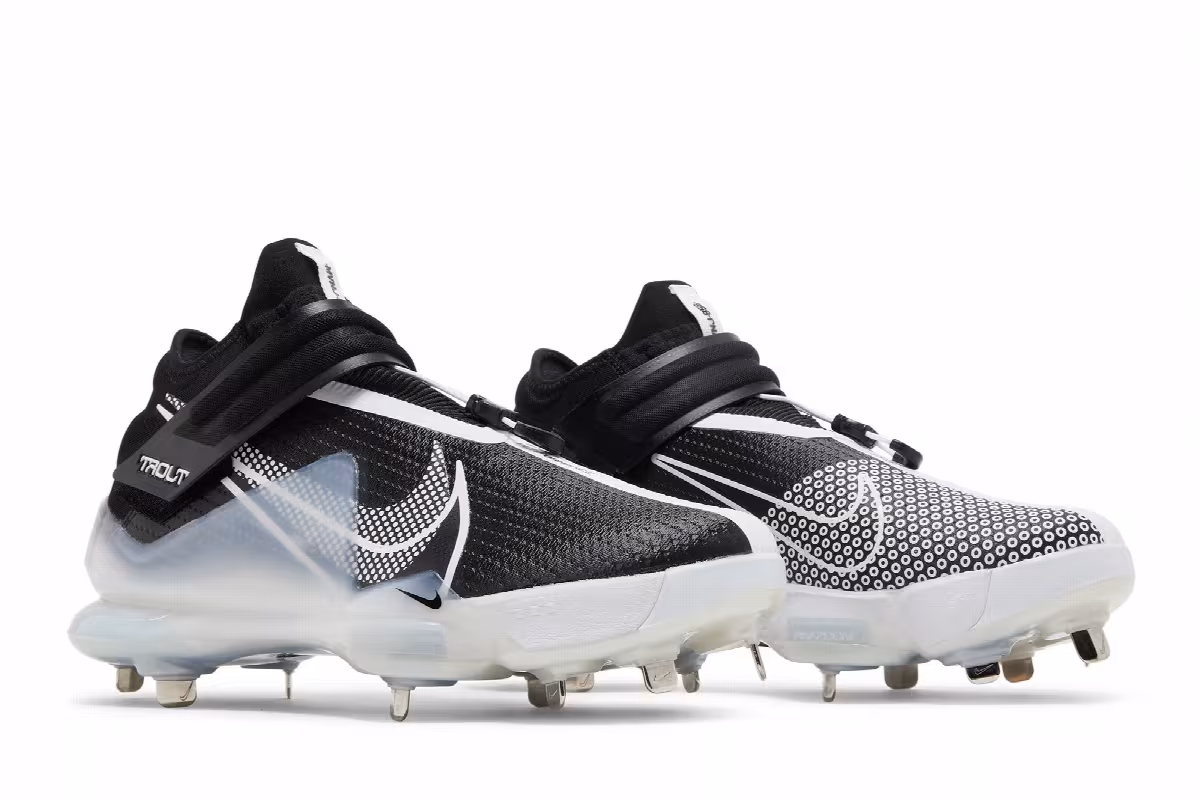 Nike Force Zoom Trout 7 Black Dynamic Turquoise, view 9