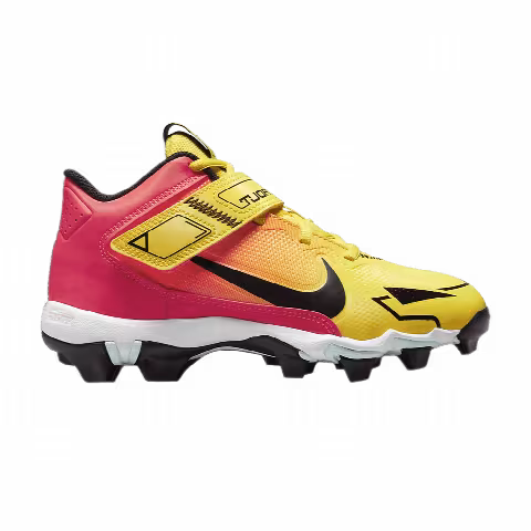 Nike Force Trout 8 Keystone GS 'Yellow Strike Bright Crimson'