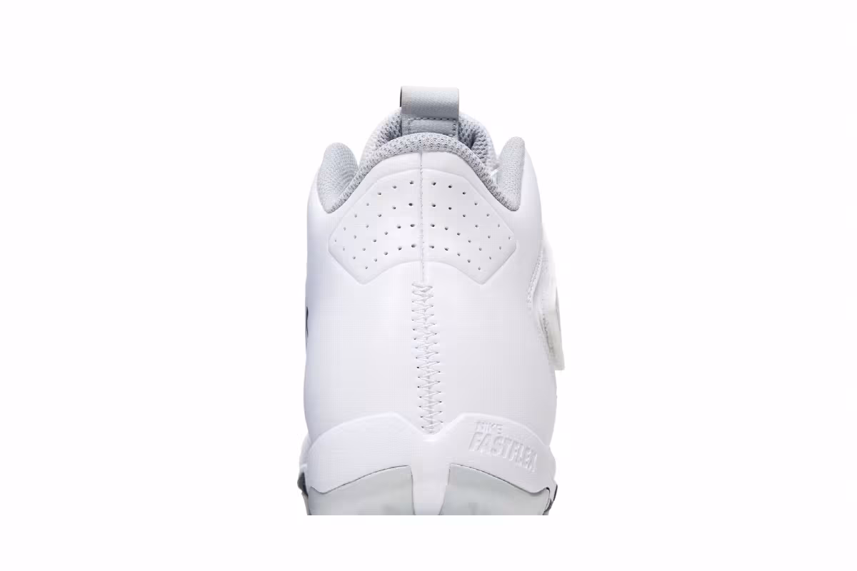 Nike Force Trout 8 Keystone White Black, view 8