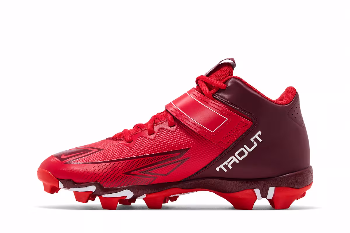 Nike Force Trout 8 Keystone University Red, view 4