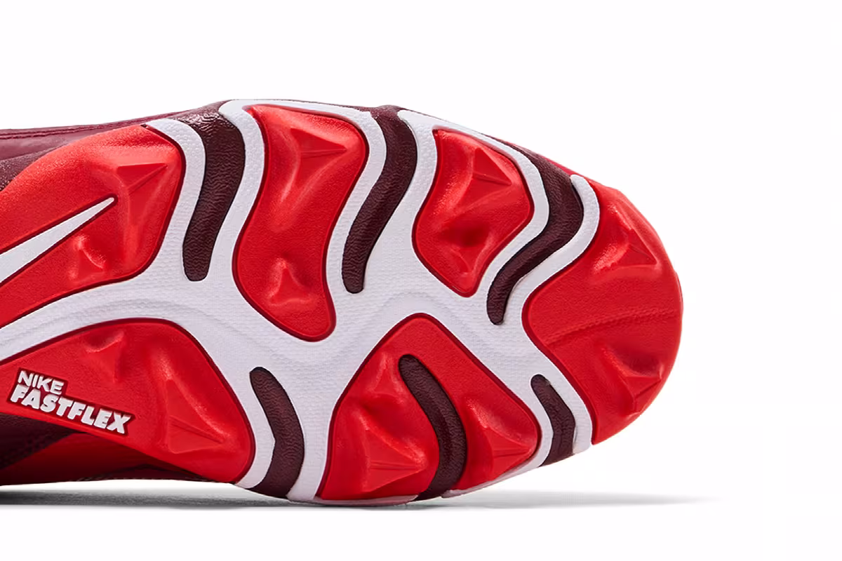 Nike Force Trout 8 Keystone University Red, view 6