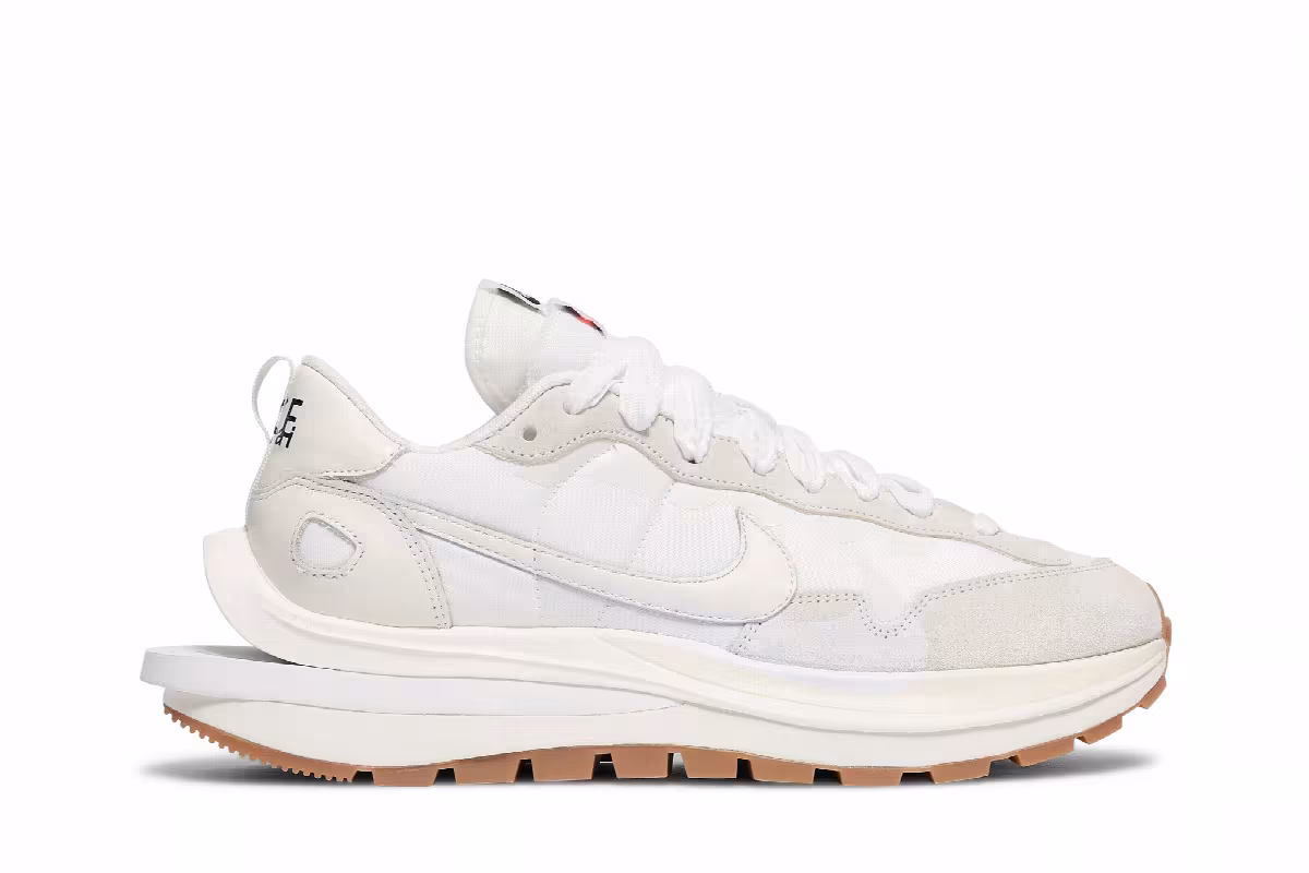 sacai x Nike VaporWaffle Sail Gum, view 2