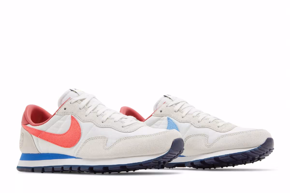 Nike Air Pegasus 83 Premium Phantom Bright Crimson, view 9