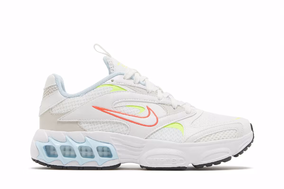 Nike Women's Zoom Air Fire White Bright Crimson, view 2