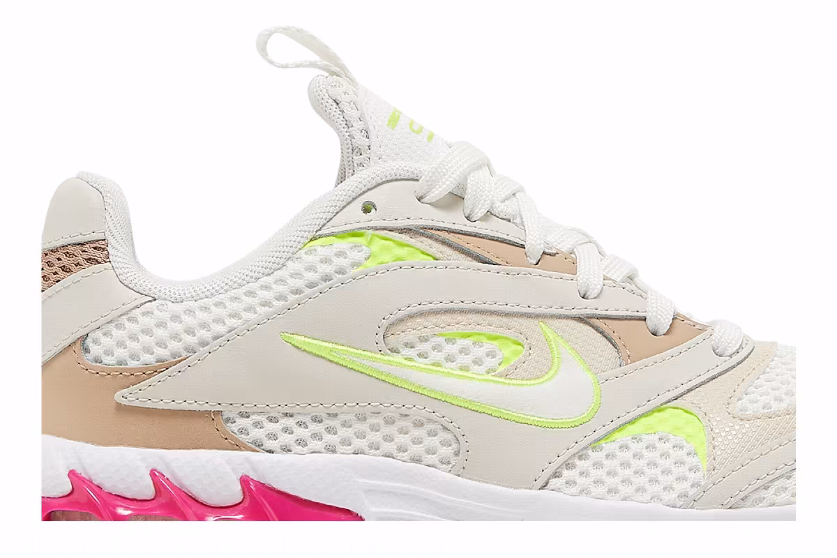 Nike Women's Zoom Air Fire White Light Orewood Brown, view 3