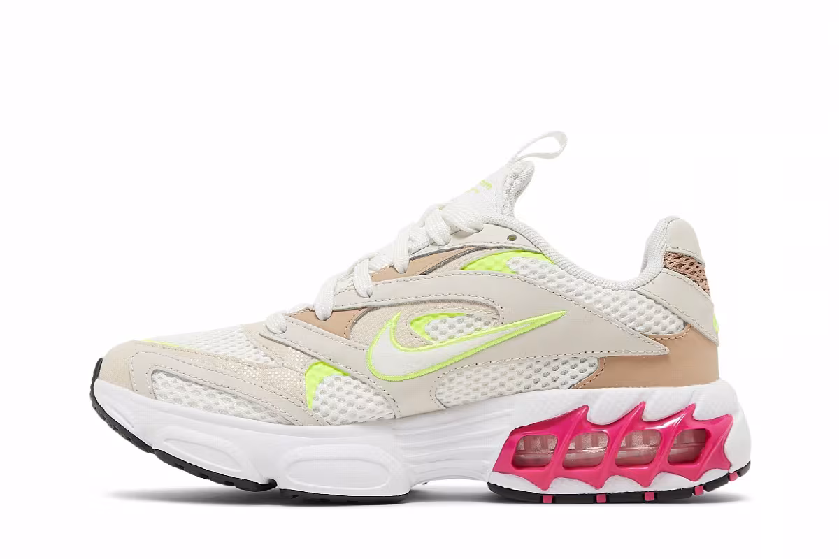Nike Women's Zoom Air Fire White Light Orewood Brown, view 4