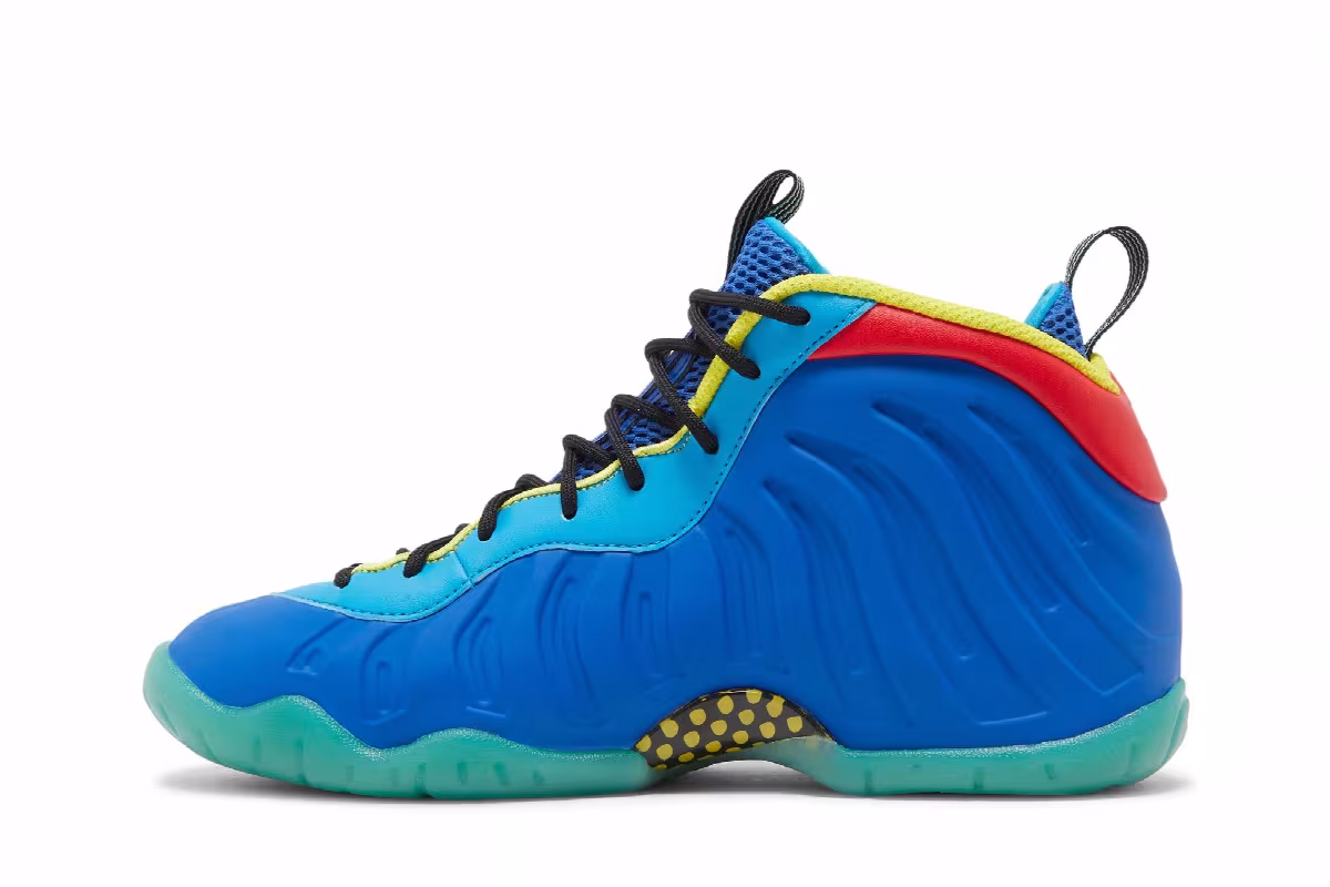 Nike Little Posite One GS Multi-Color, view 4