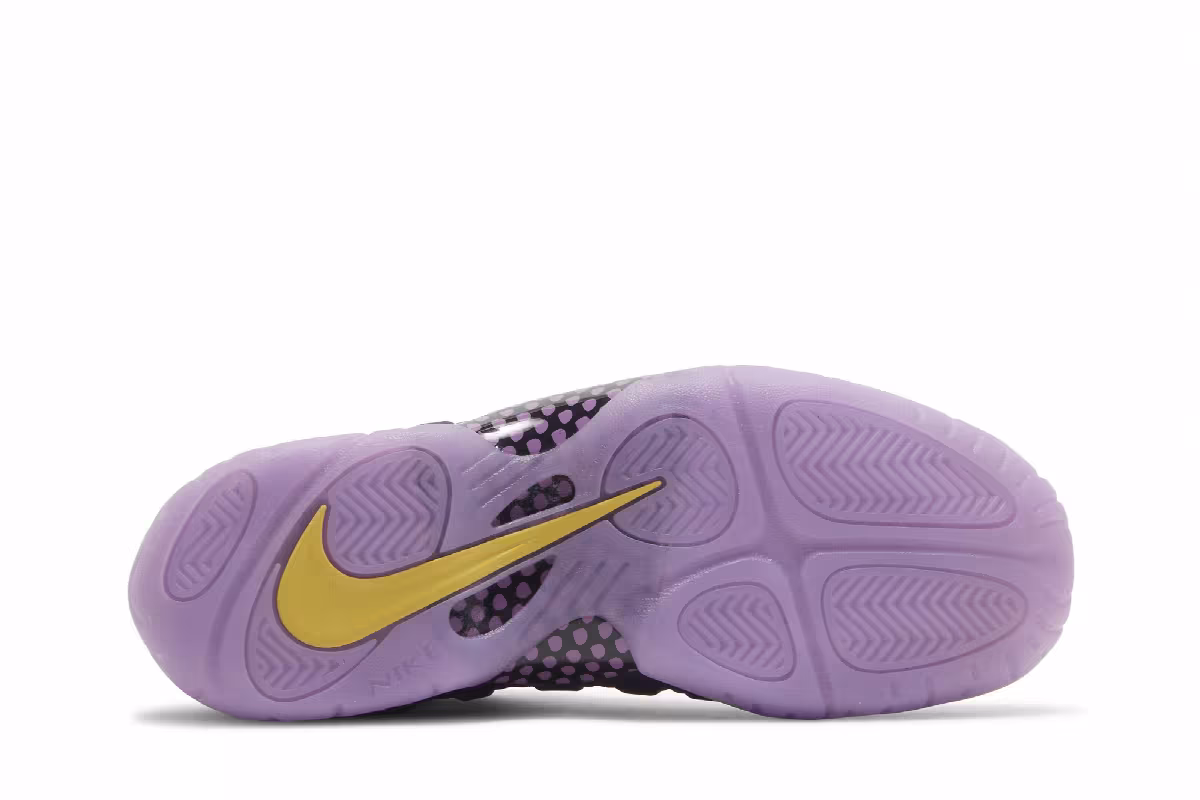 Nike Little Posite One GS Cave Purple, view 5