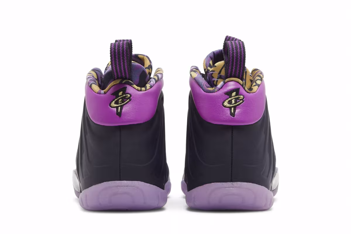 Nike Little Posite One GS Cave Purple, view 7