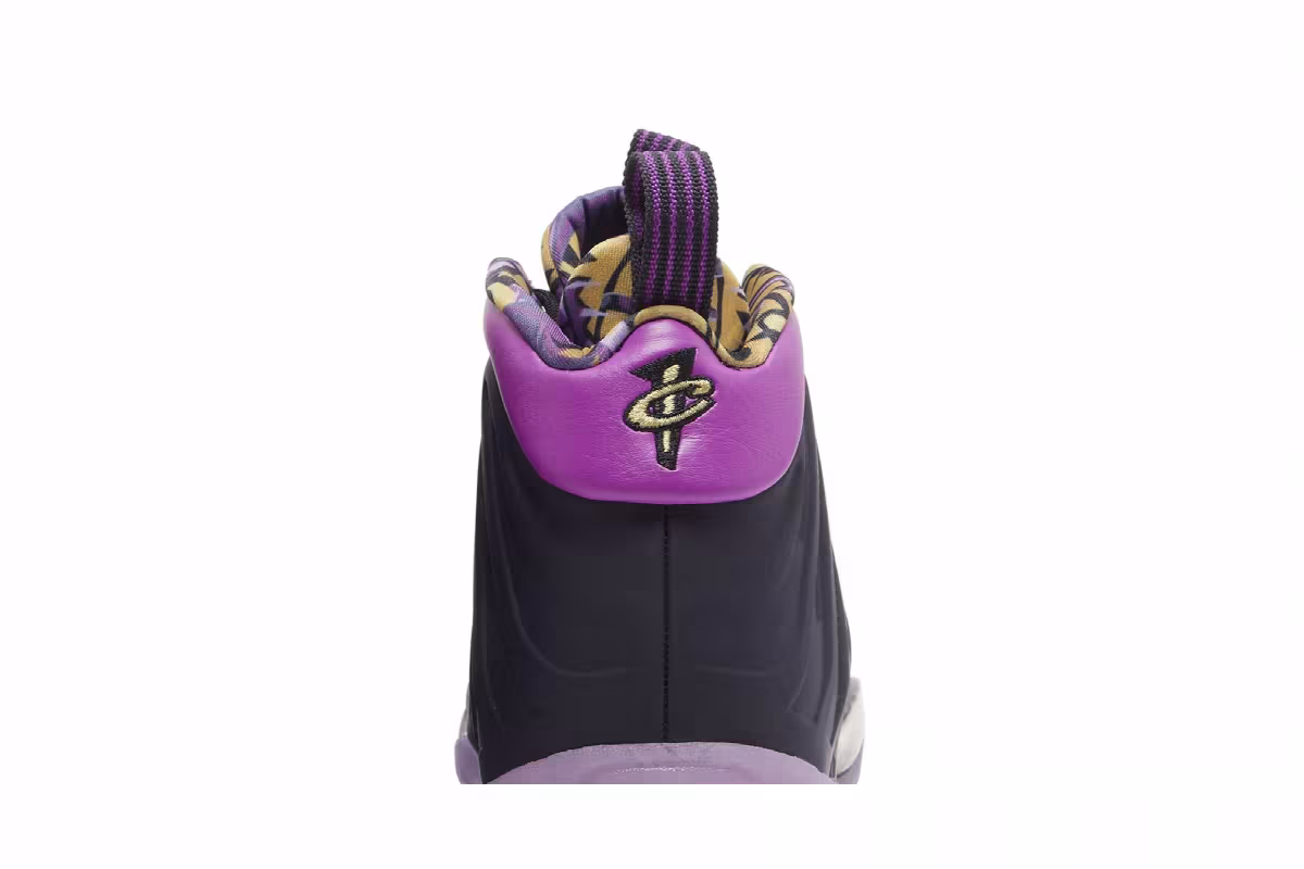 Nike Little Posite One GS Cave Purple, view 8