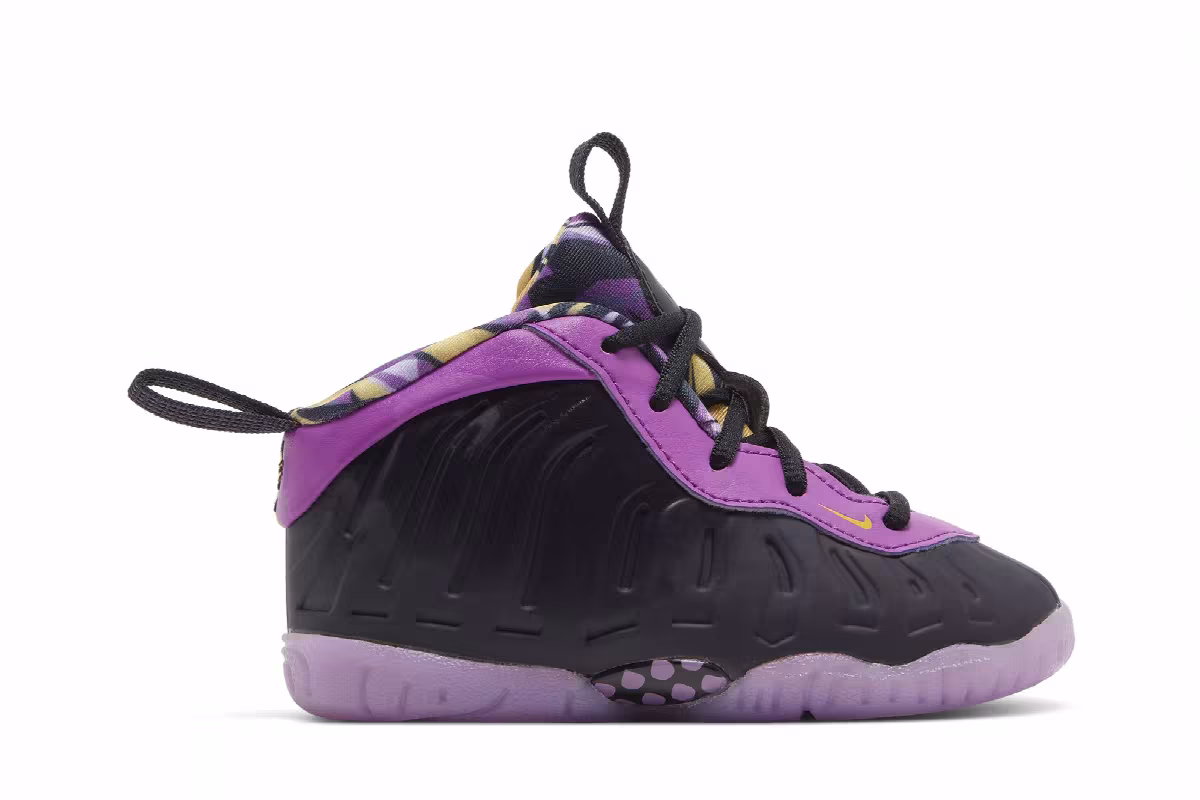 Nike Little Posite One TD Cave Purple, view 2