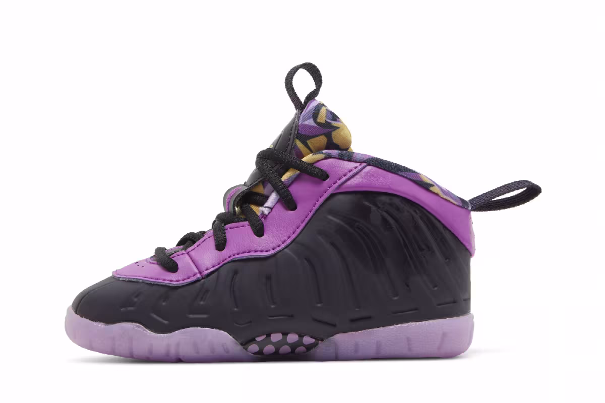 Nike Little Posite One TD Cave Purple, view 4