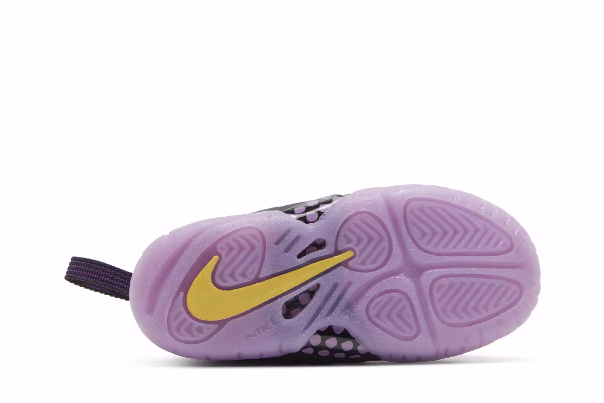 Nike Little Posite One TD Cave Purple, view 5