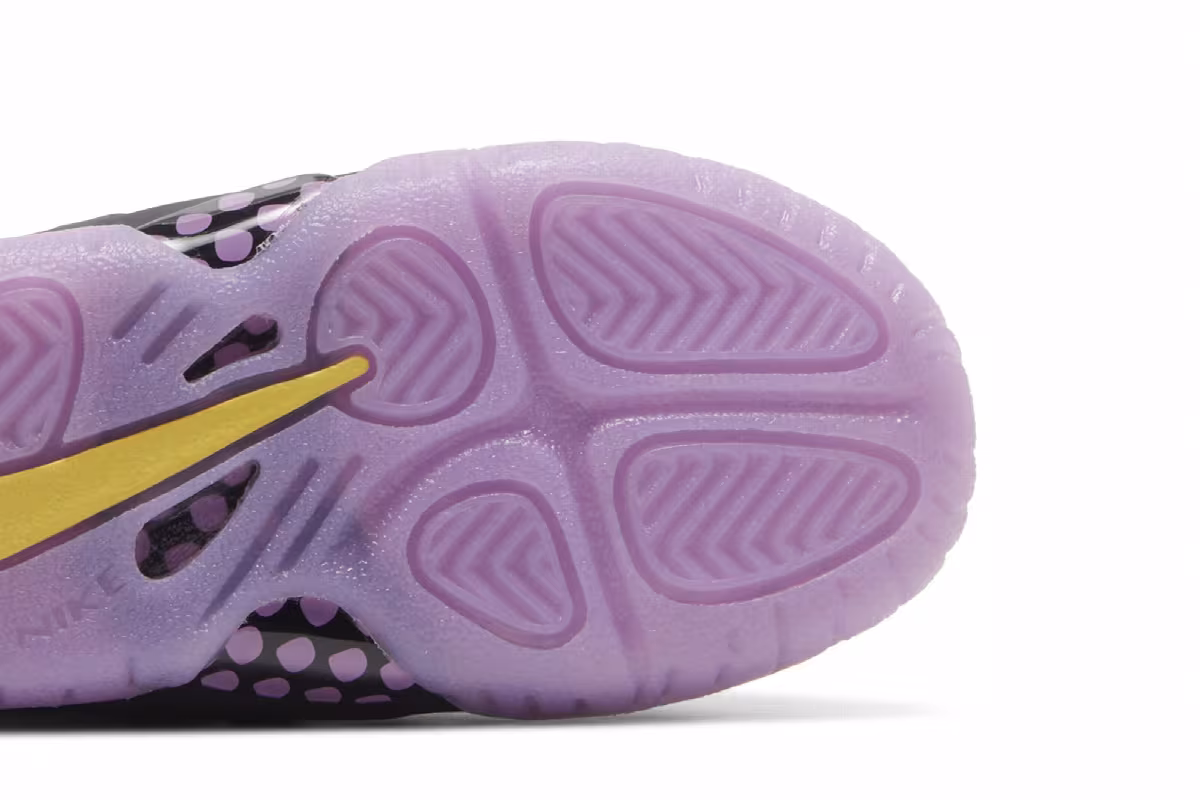 Nike Little Posite One TD Cave Purple, view 6