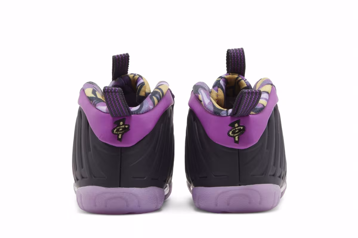 Nike Little Posite One TD Cave Purple, view 7