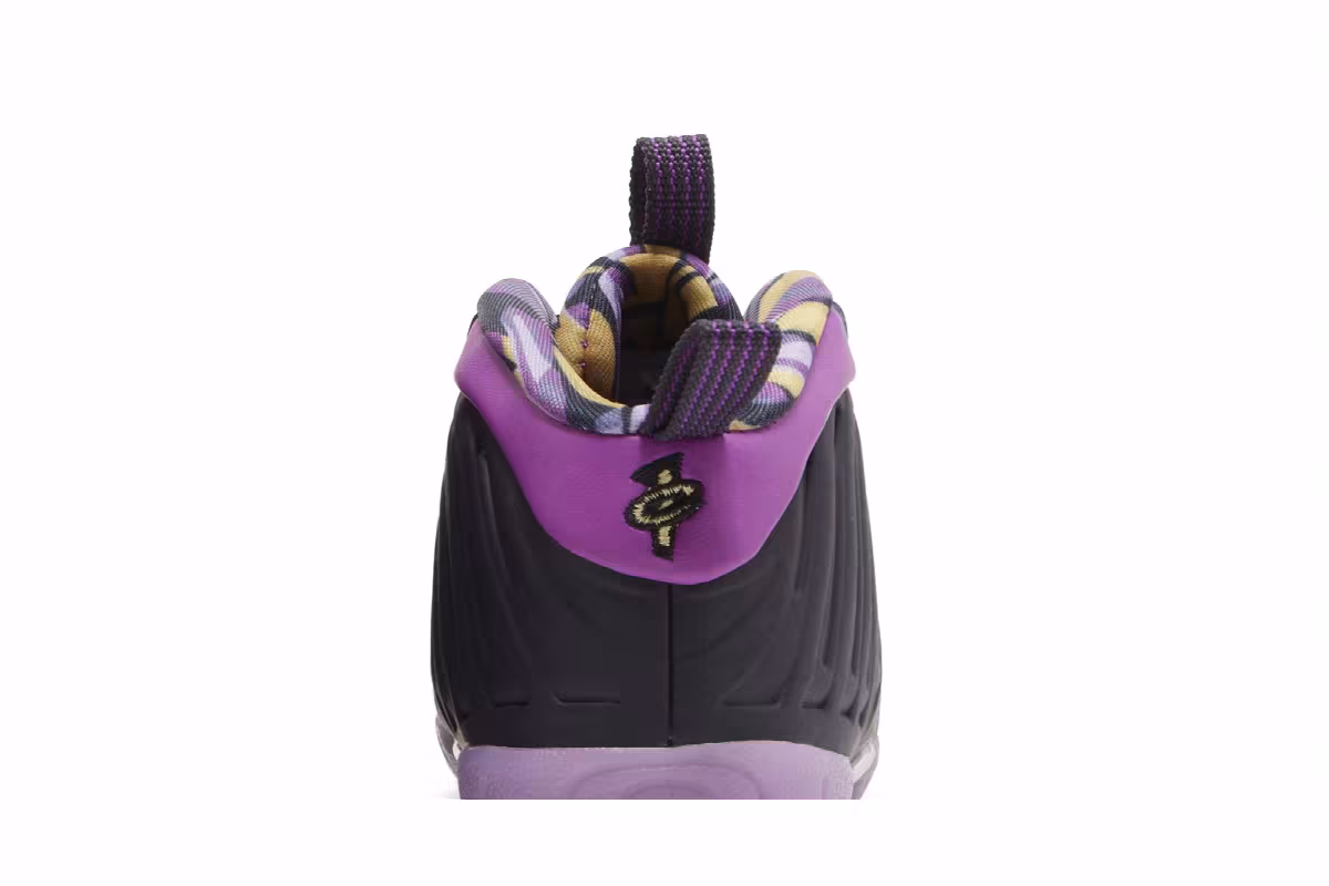 Nike Little Posite One TD Cave Purple, view 8