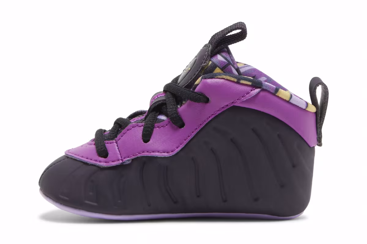 Nike Little Posite One CB Cave Purple, view 4