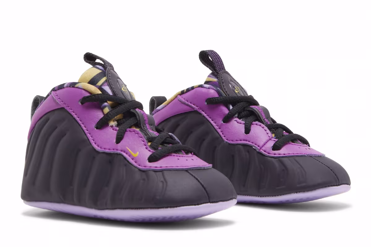 Nike Little Posite One CB Cave Purple, view 9