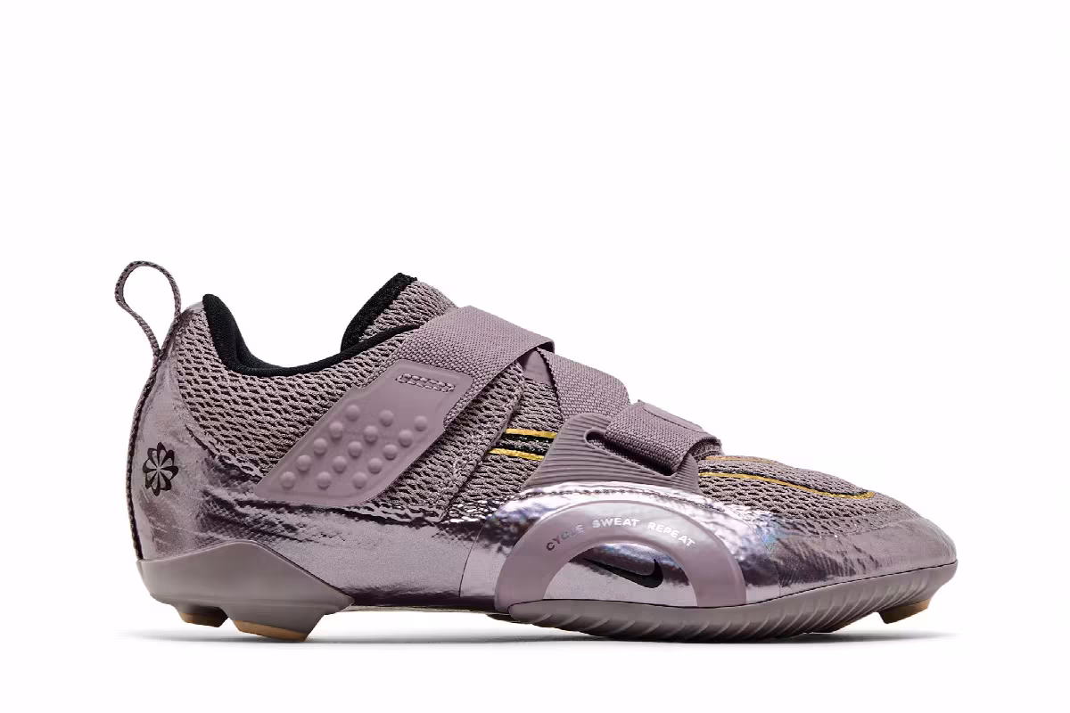 Nike Women's SuperRep Cycle 2 Next Nature Purple Smoke, view 2