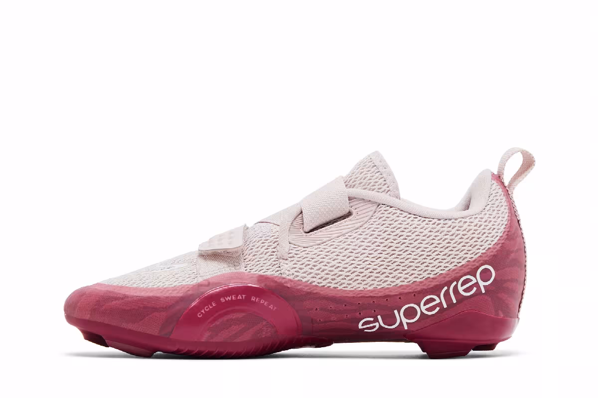 Nike Women's SuperRep Cycle 2 Next Nature Barely Rose Desert Berry, view 4