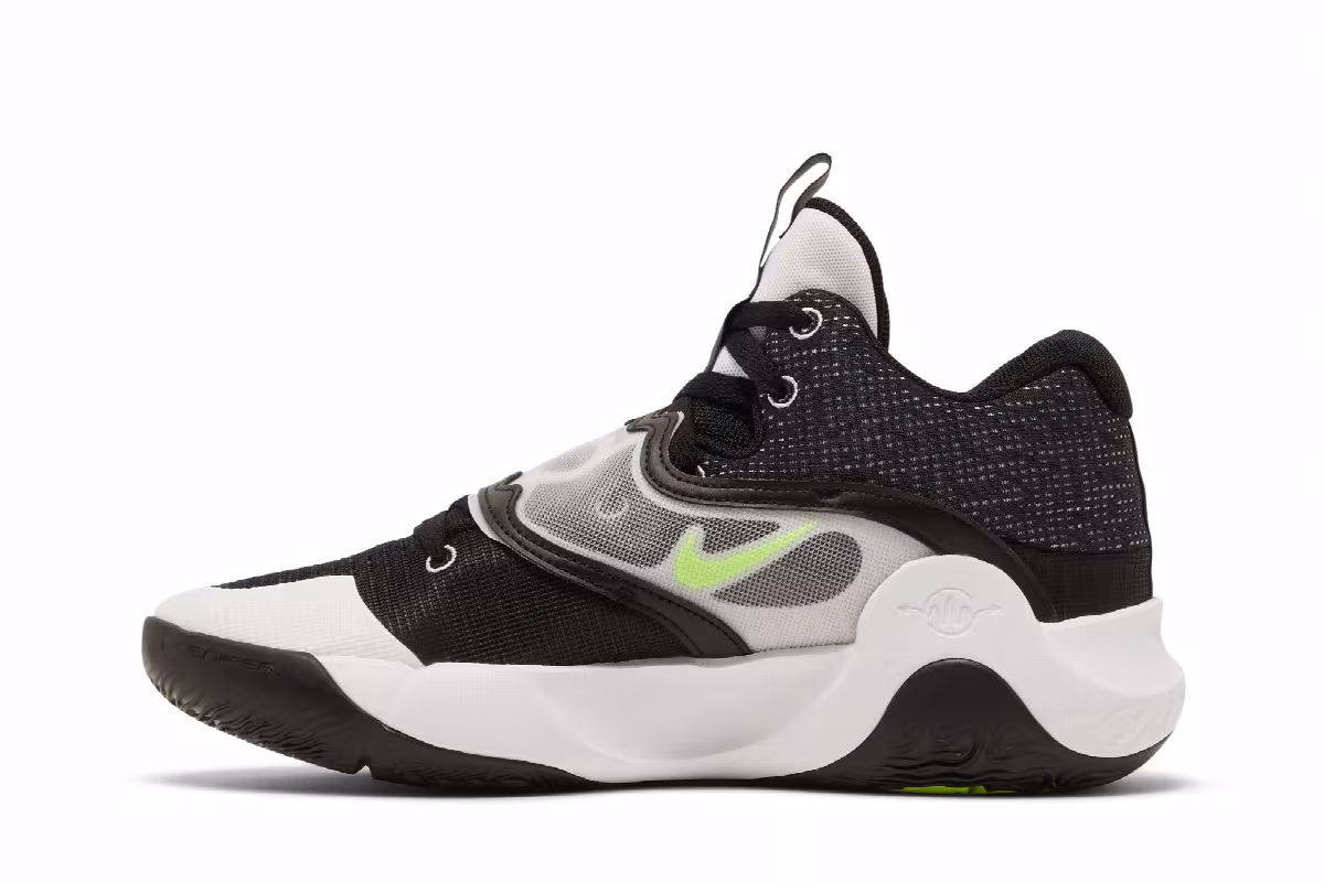 Nike KD Trey 5 X Black Volt, view 4