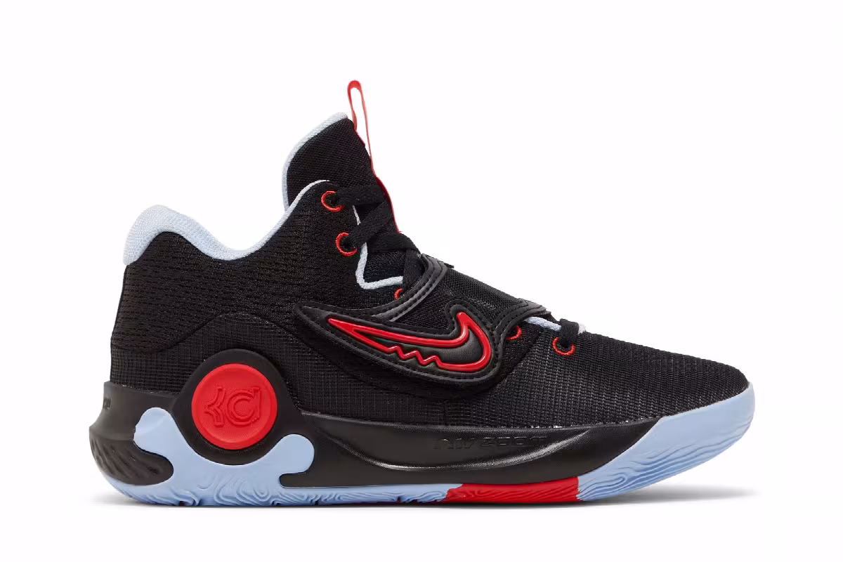 Nike KD Trey 5 X Black Light Crimson, view 2