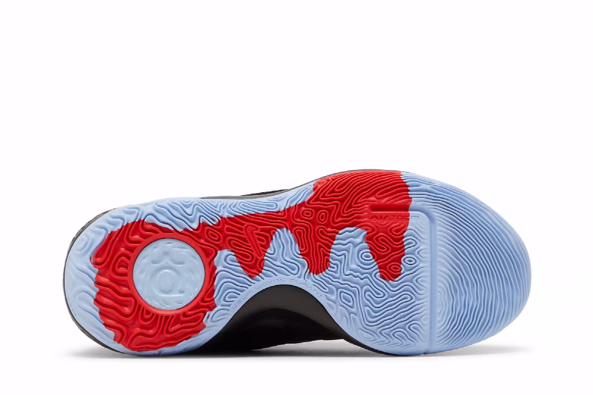 Nike KD Trey 5 X Black Light Crimson, view 5