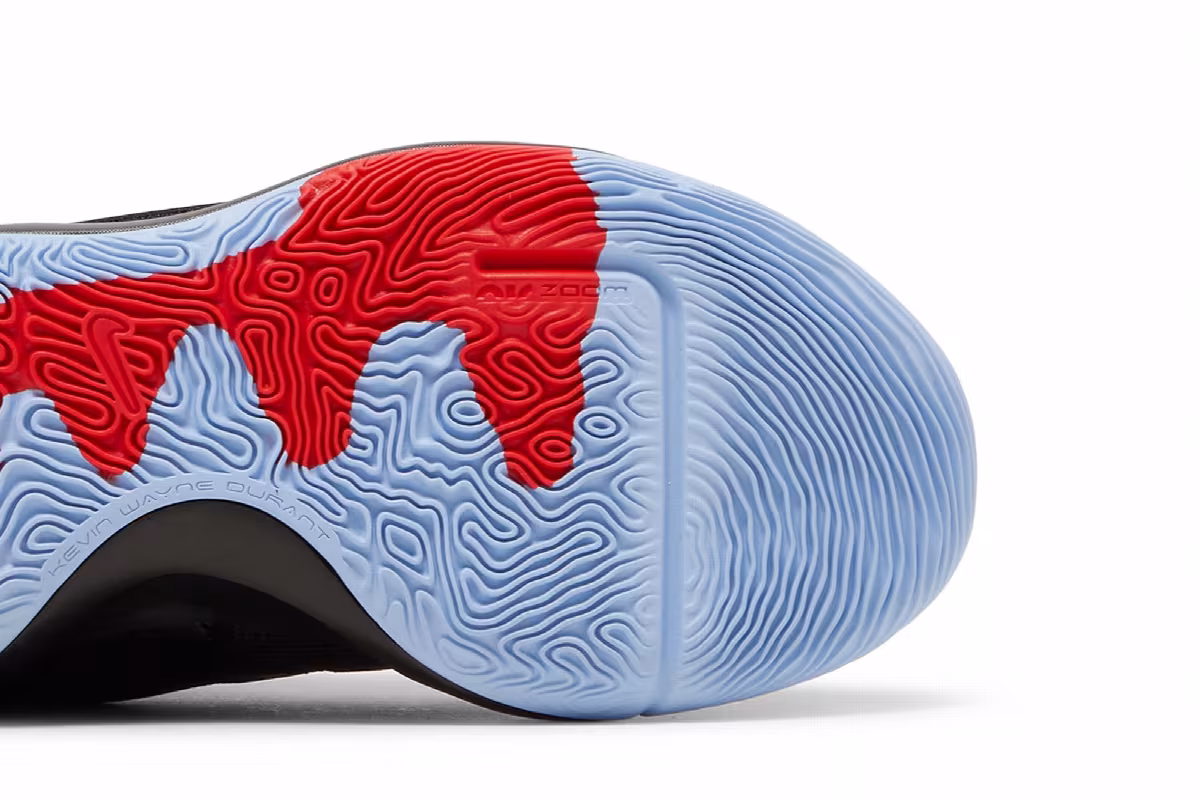 Nike KD Trey 5 X Black Light Crimson, view 6
