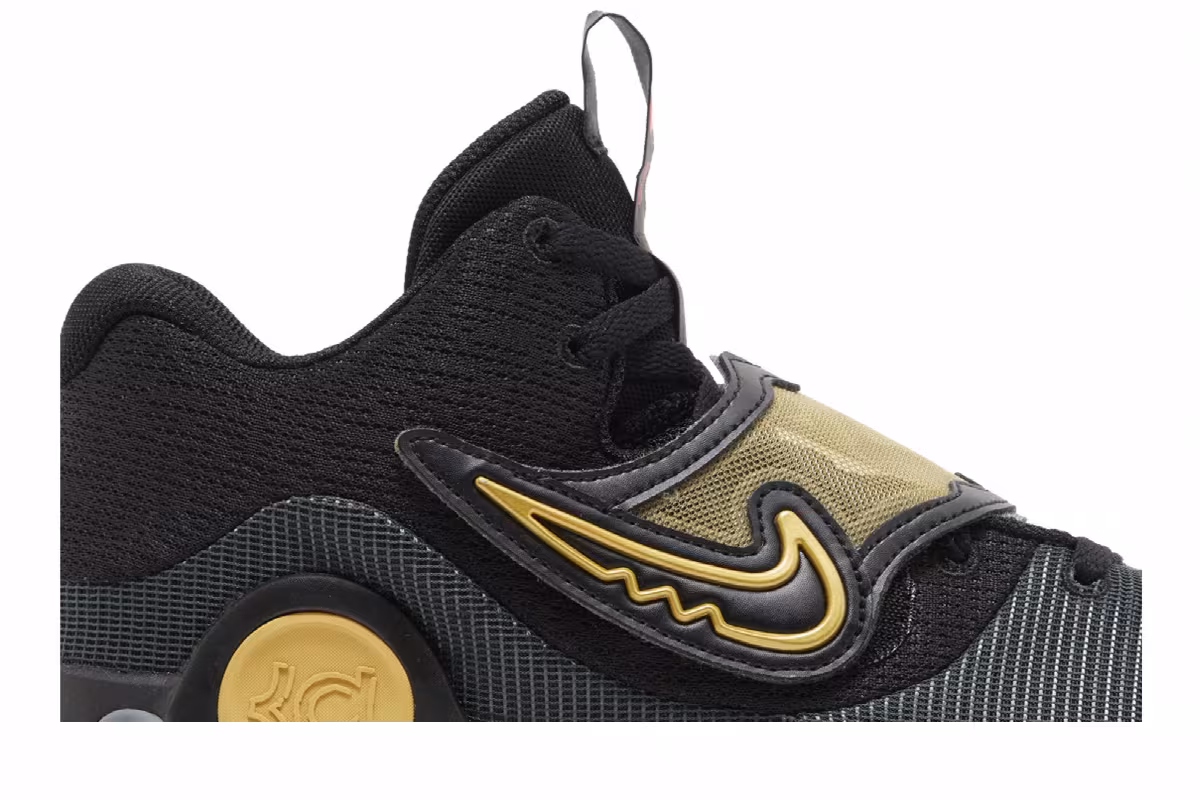 Nike KD Trey 5 X Black Metallic Gold, view 3
