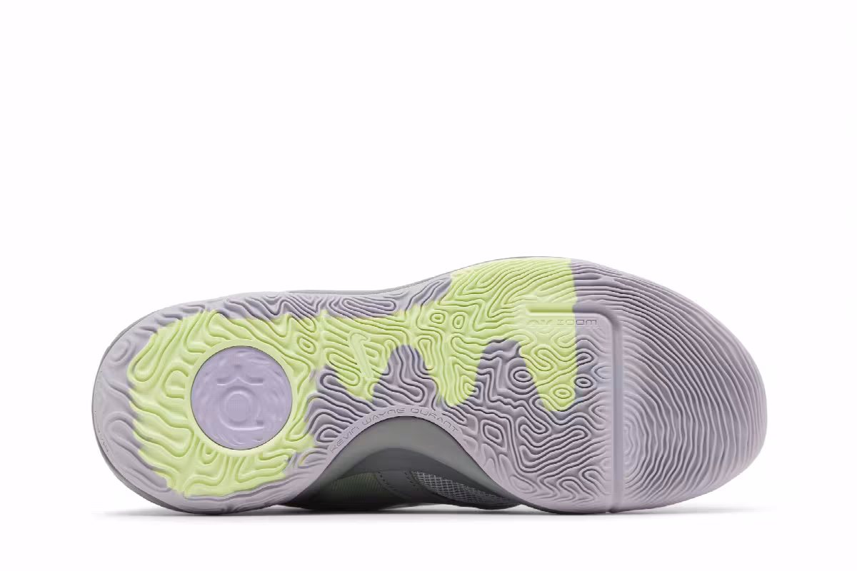 Nike KD Trey 5 X Particle Grey Lilac, view 5