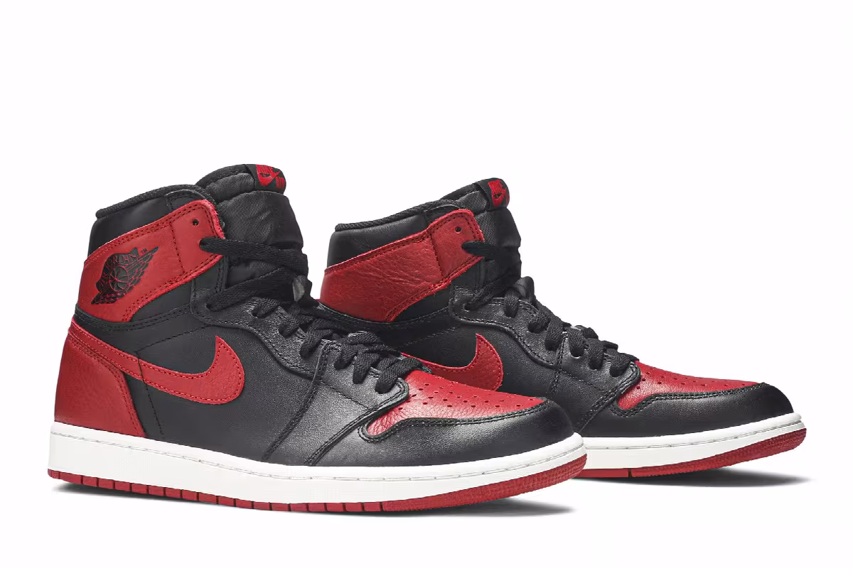 Air Jordan 1 High OG Banned, Bred 2016, view 9