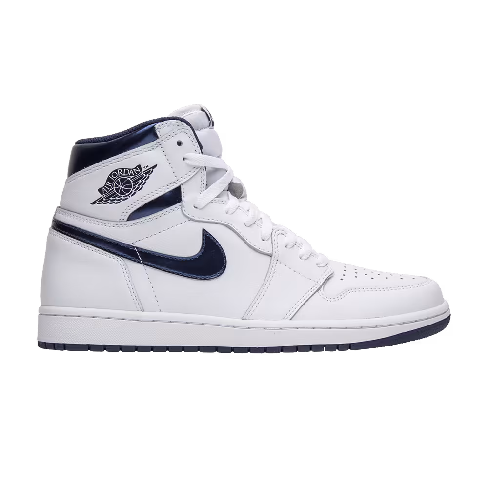 Air Jordan 1 High OG Metallic Navy