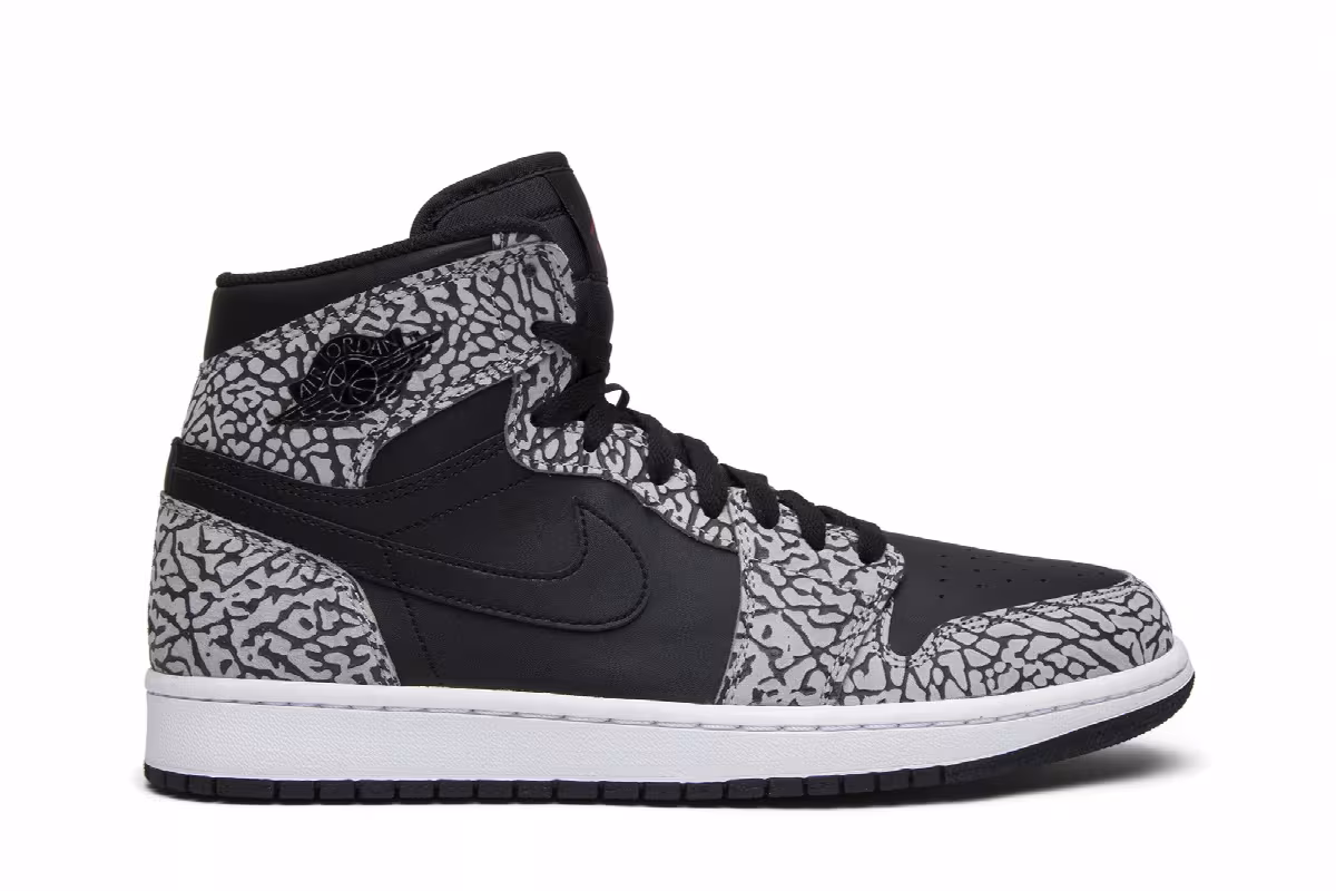 Air Jordan 1 High Black Elephant, view 2