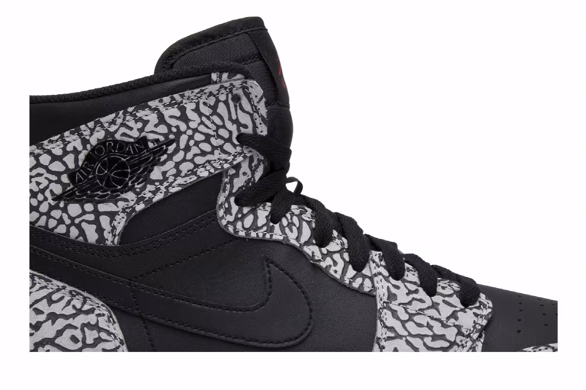 Air Jordan 1 High Black Elephant, view 3