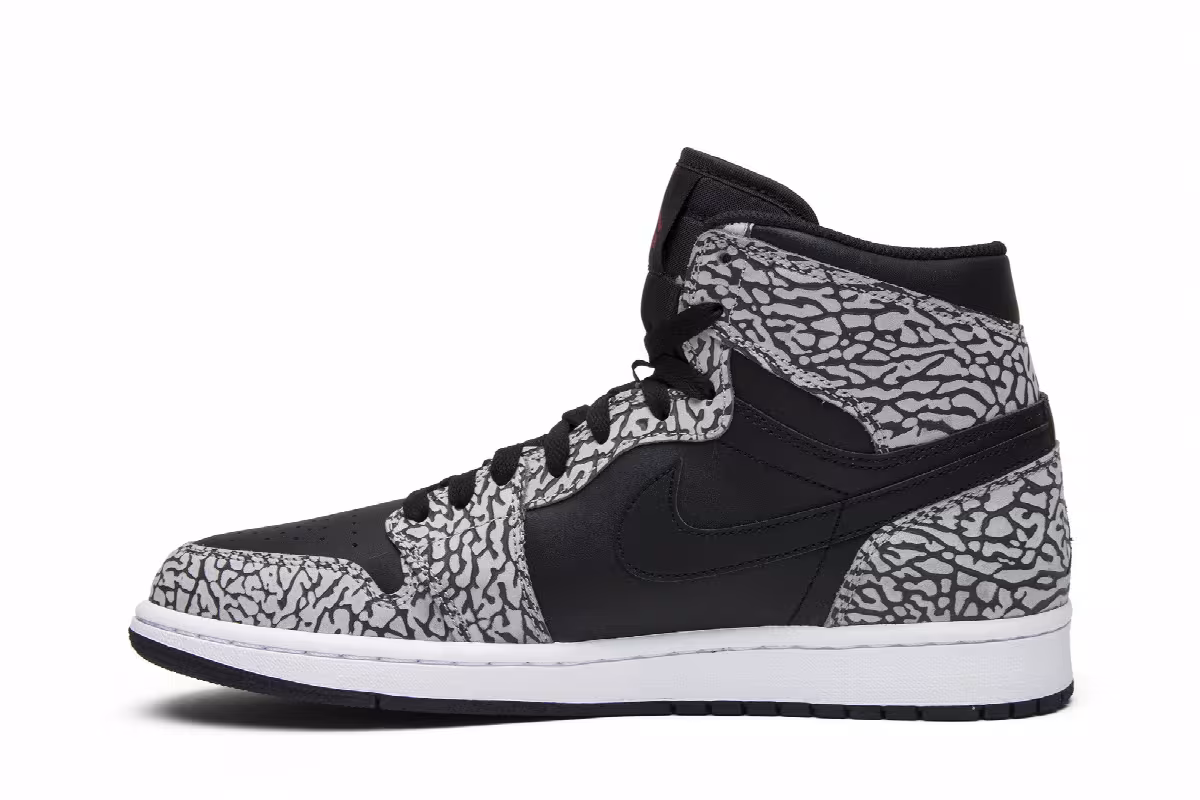 Air Jordan 1 High Black Elephant, view 4