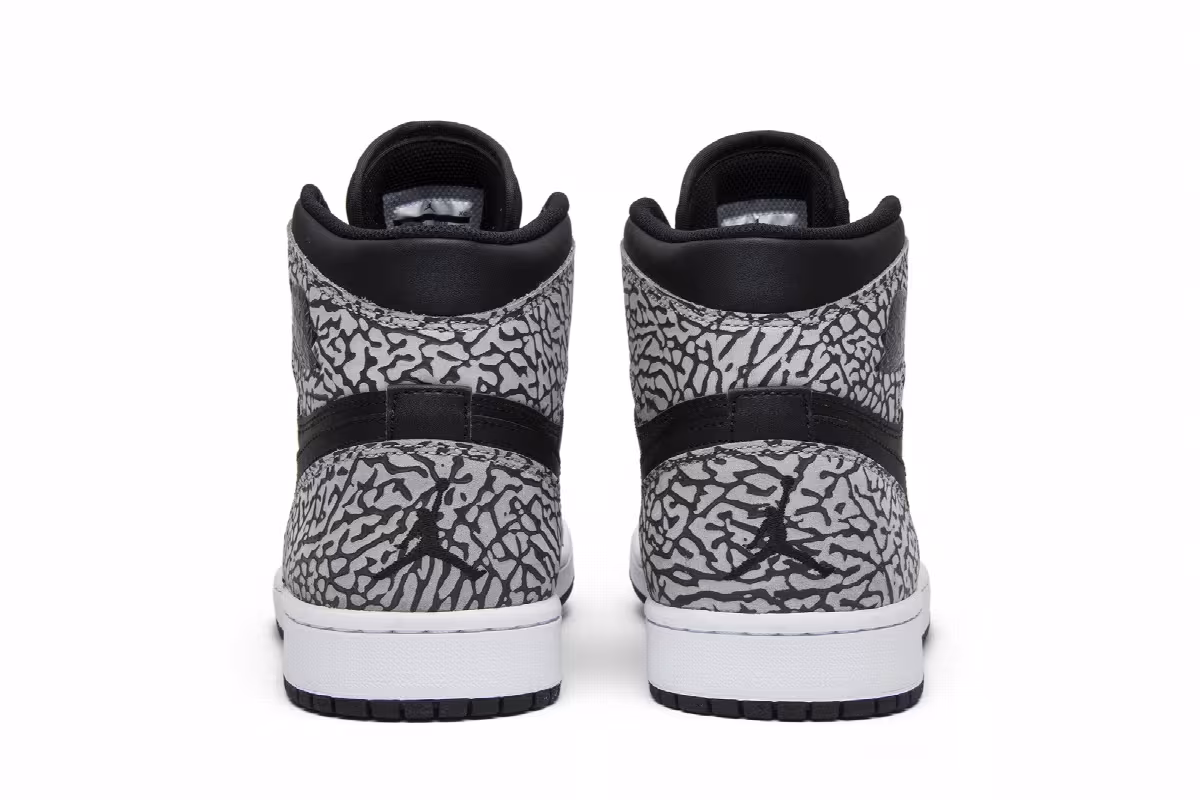 Air Jordan 1 High Black Elephant, view 7