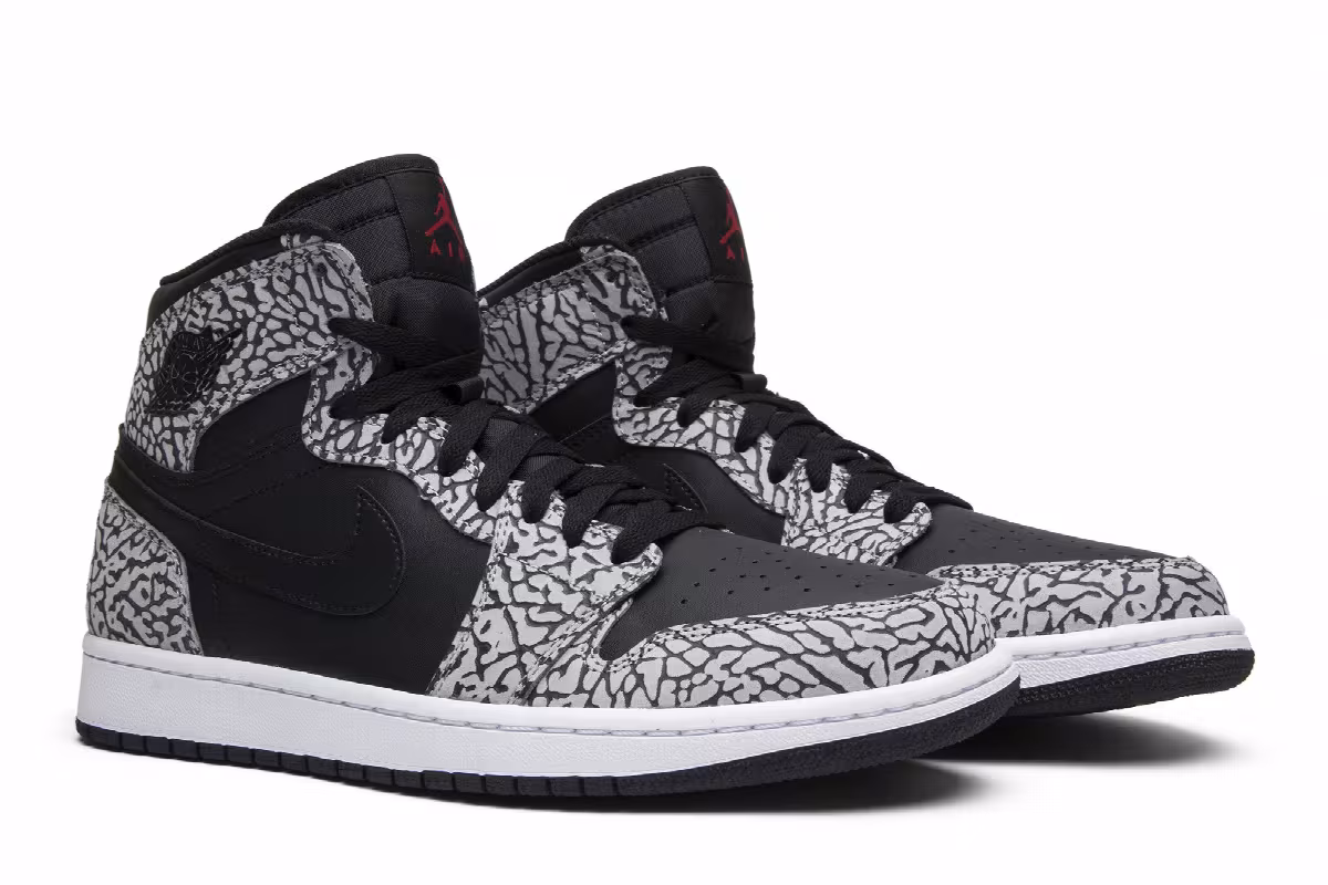 Air Jordan 1 High Black Elephant, view 9
