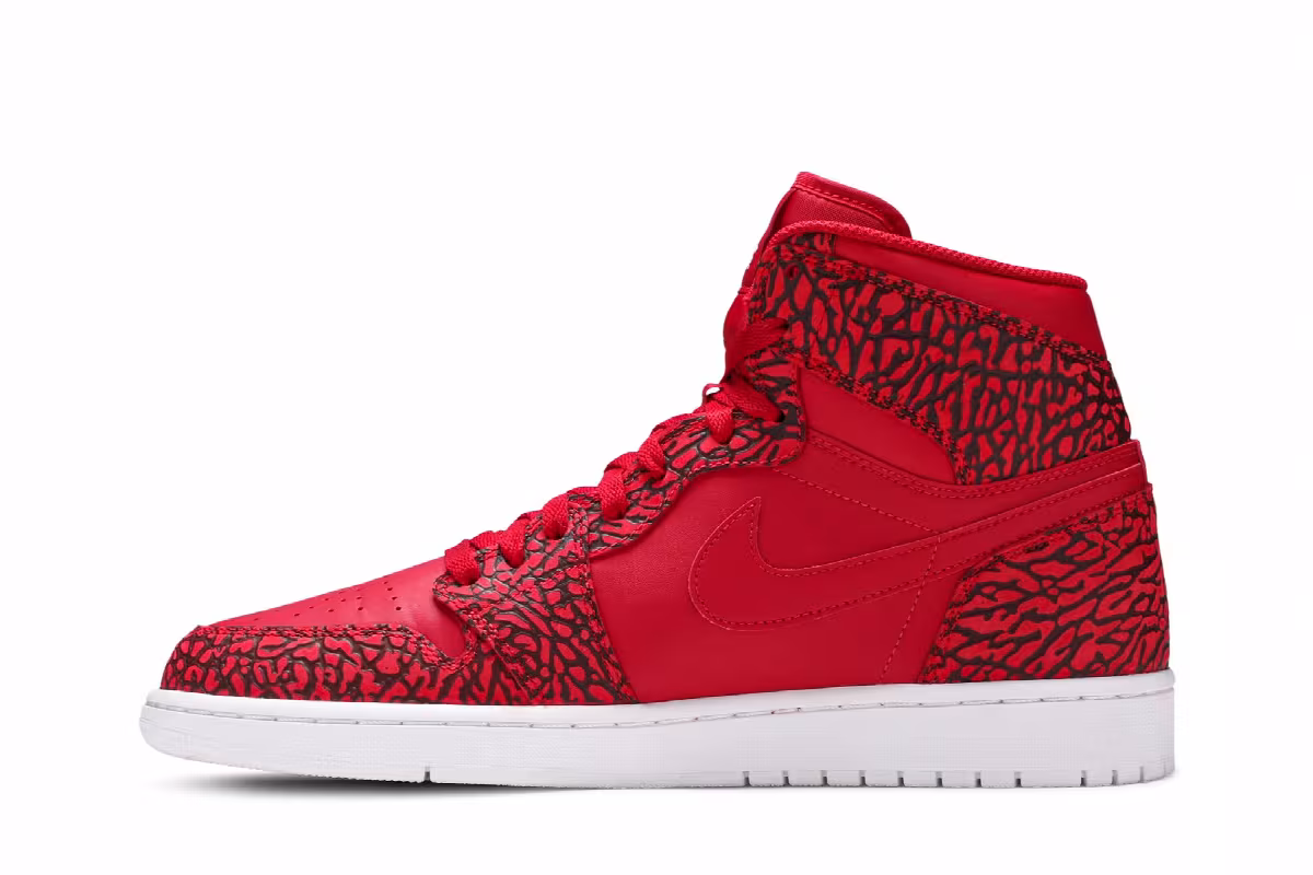 Air Jordan 1 High Red Elephant, view 4