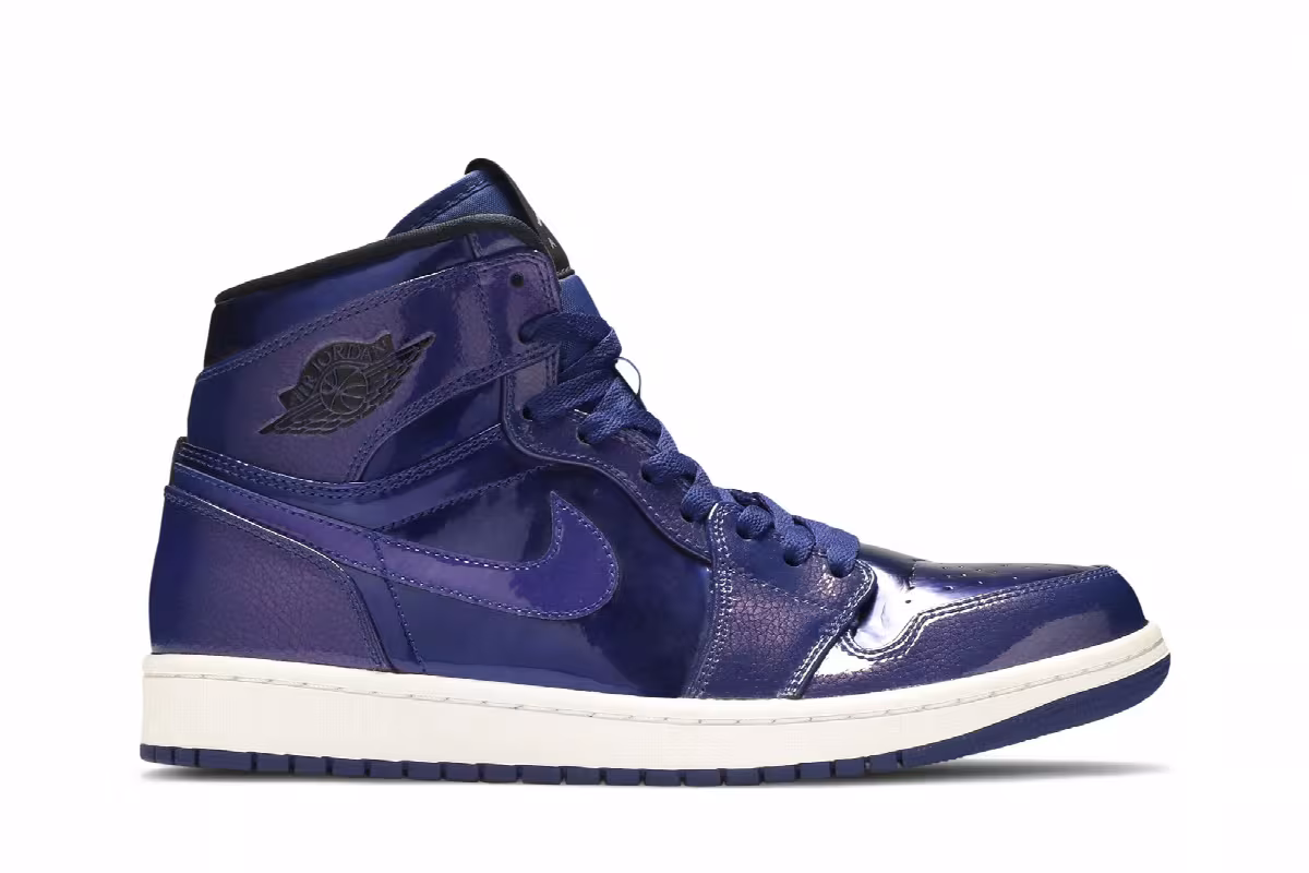 Air Jordan 1 High Deep Royal, view 2