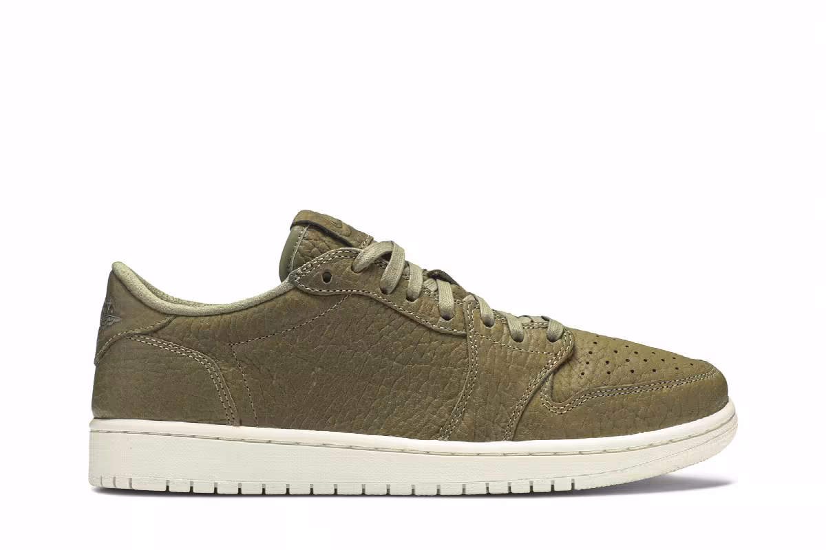 Air Jordan 1 Low Swooshless Trooper, view 2