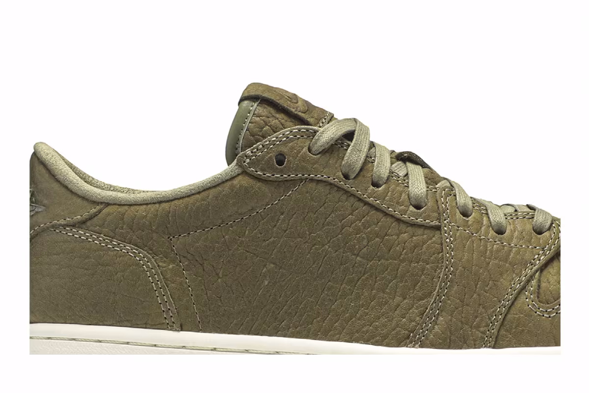 Air Jordan 1 Low Swooshless Trooper, view 3