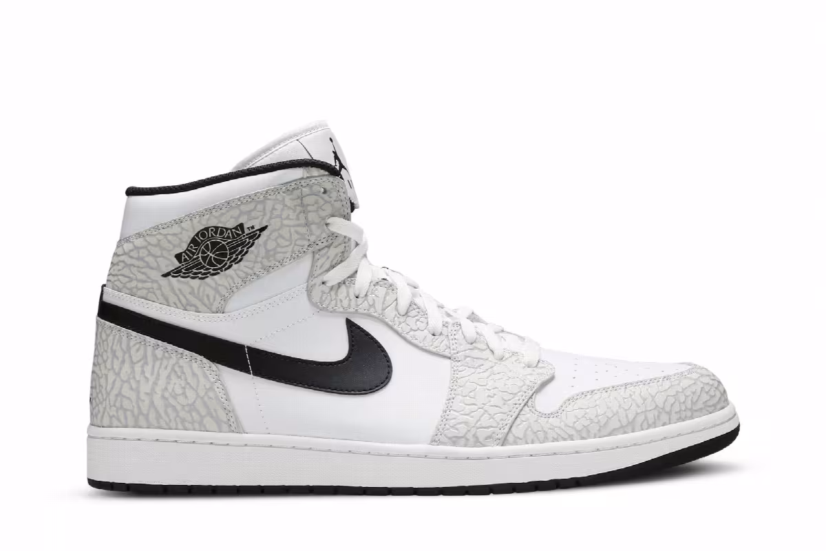 Air Jordan 1 High White Elephant, view 2