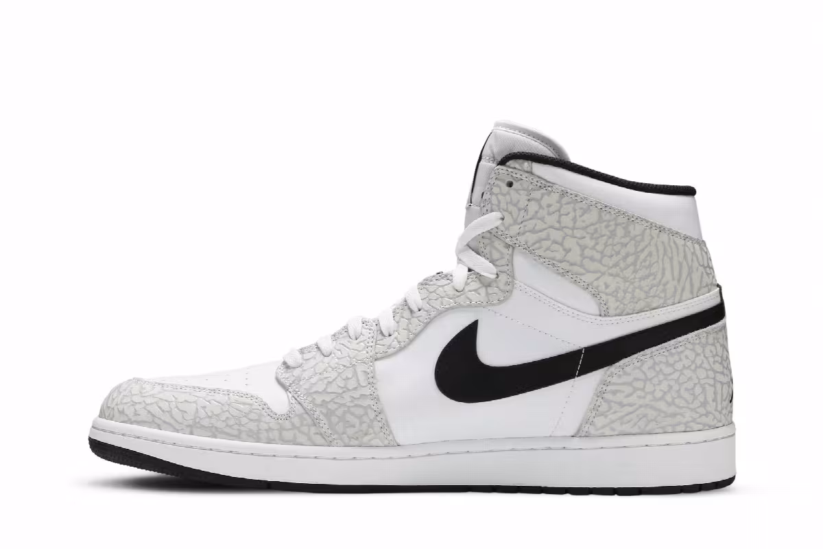 Air Jordan 1 High White Elephant, view 4