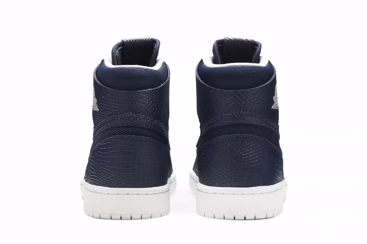 Air Jordan 1 High Nouveau Navy Snake, view 7