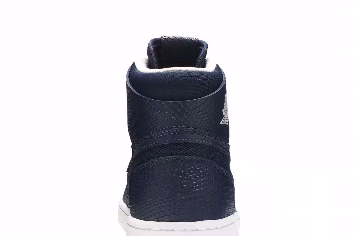 Air Jordan 1 High Nouveau Navy Snake, view 8